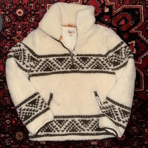 Faherty B.Yellowtail Fleece Pull Over XS